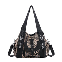 LEOPARD BLACK/BROWN