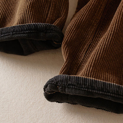 Thermal Fleece-Lined Harem Pants