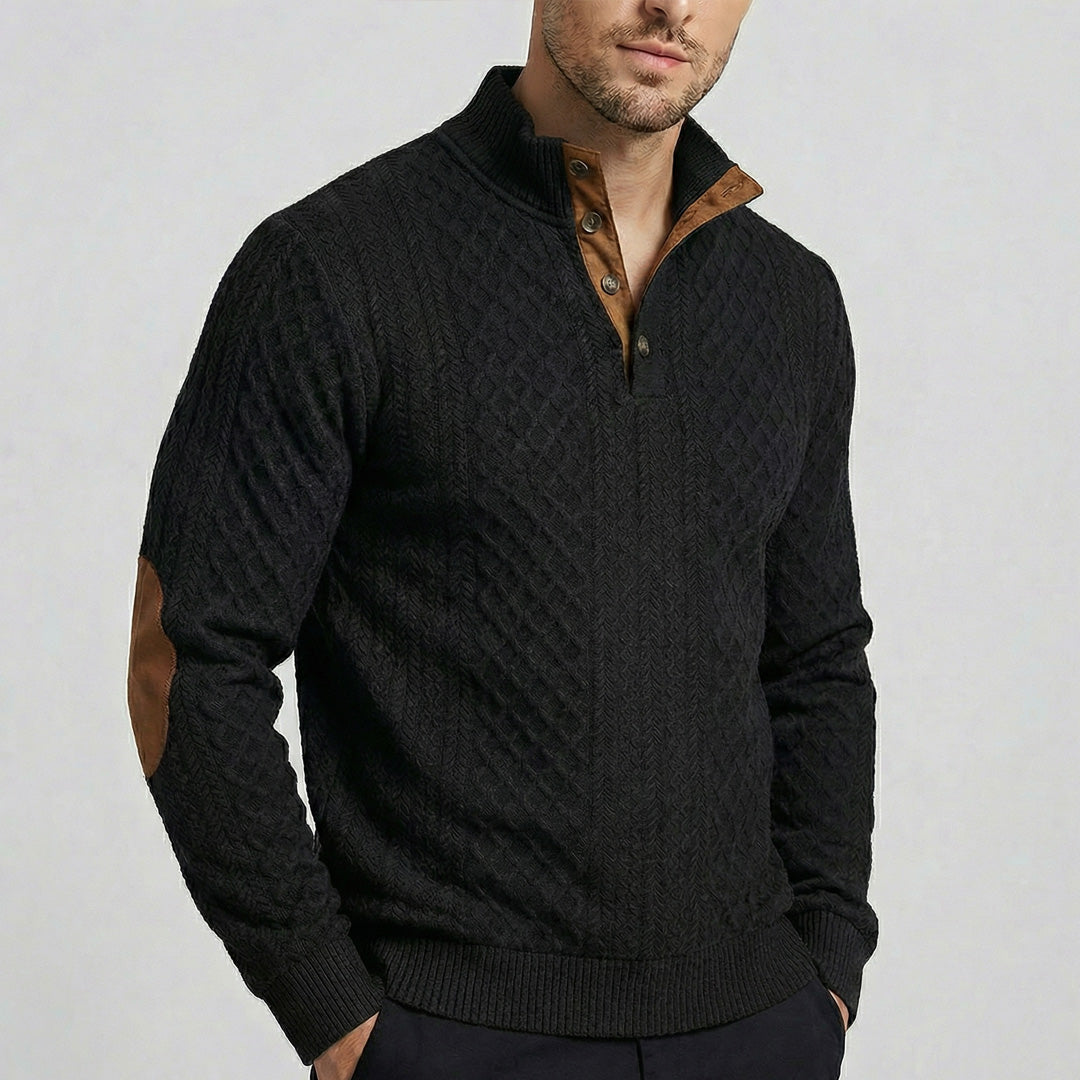 Crown - Classic High Collar Pullover