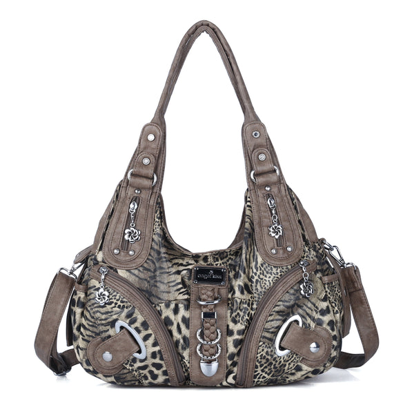 Urban Hobo Shoulder Handbag (Leopard Release)