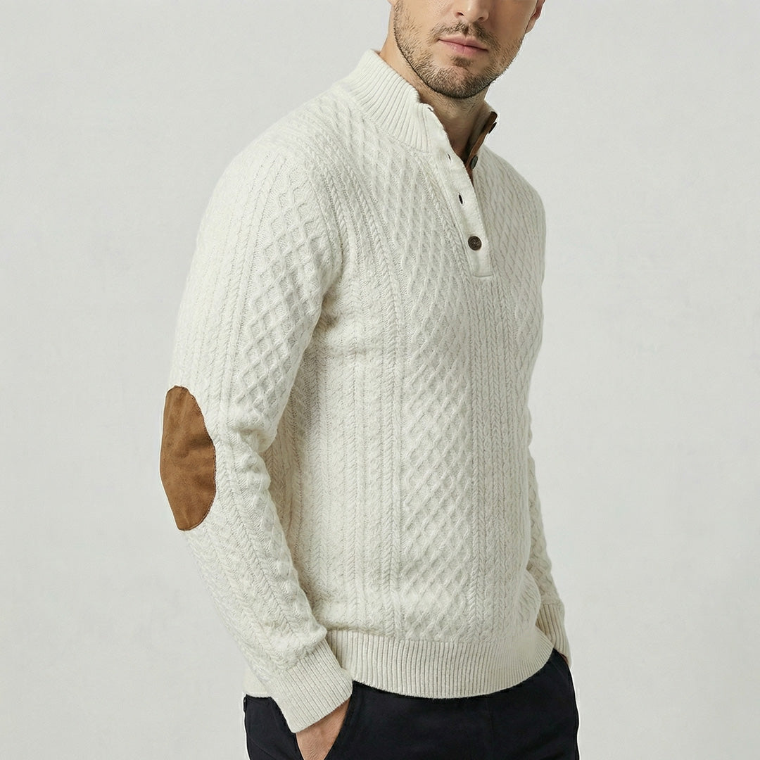 Crown - Classic High Collar Pullover