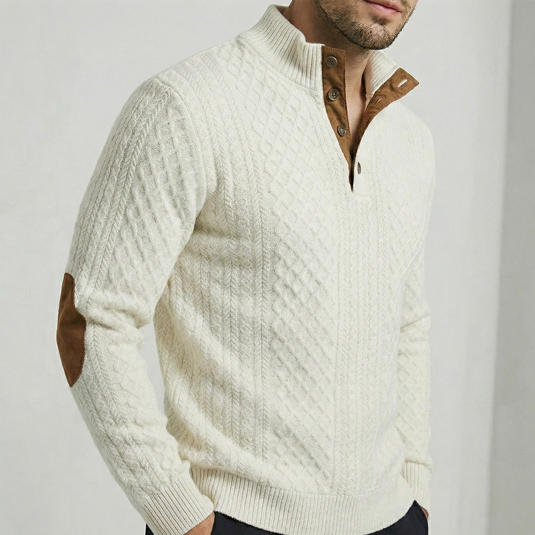 Crown - Classic High Collar Pullover