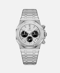 Oak Chronograph - White