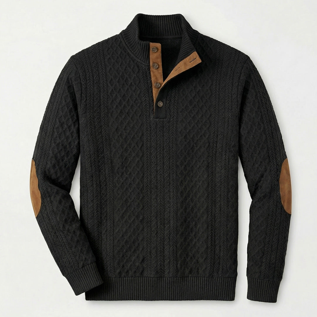 Crown - Classic High Collar Pullover