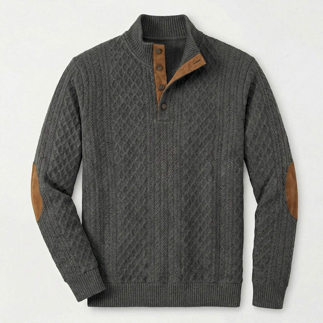 Crown - Classic High Collar Pullover