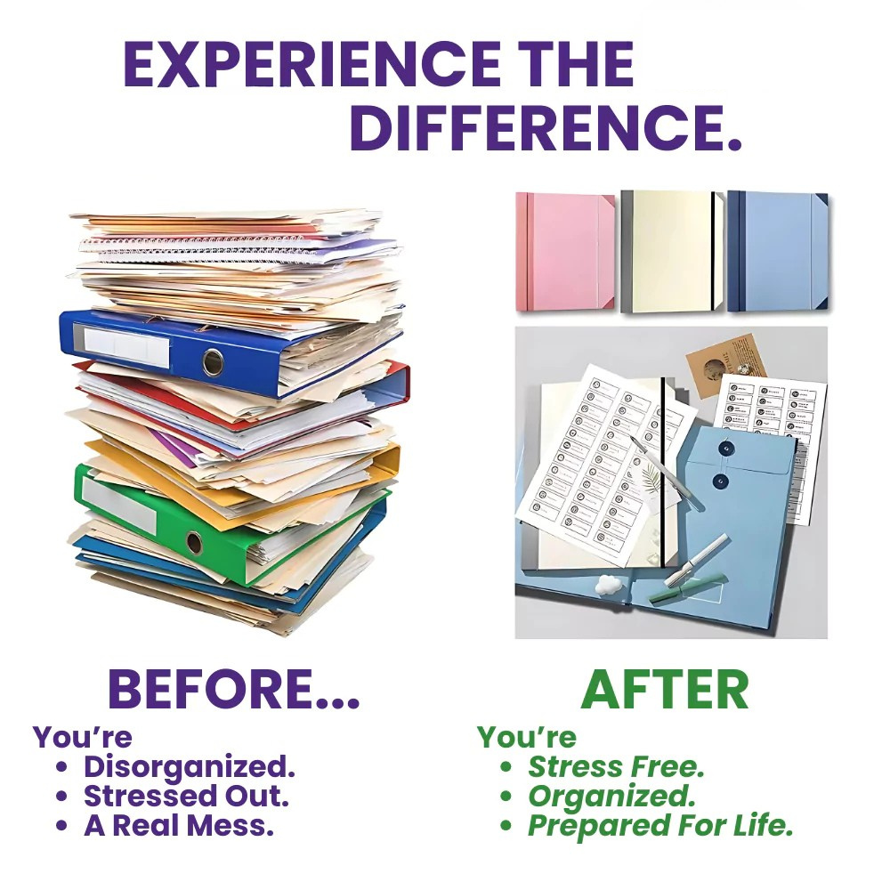 Avora™ | The Life Book Document Organizer