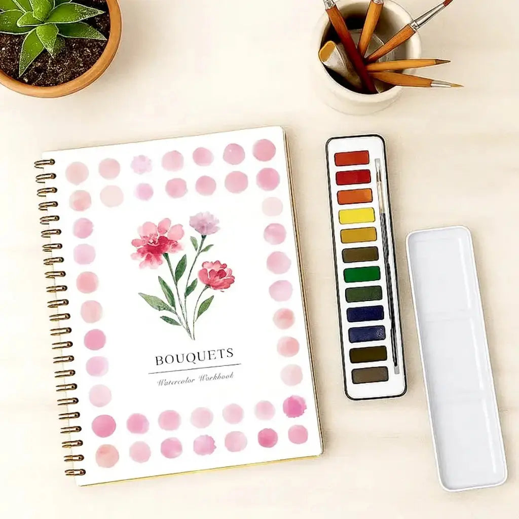Bouquets Watercolor Book – Limited Edition (Book Only)