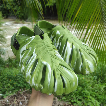 Avora™  Monstera Slippers