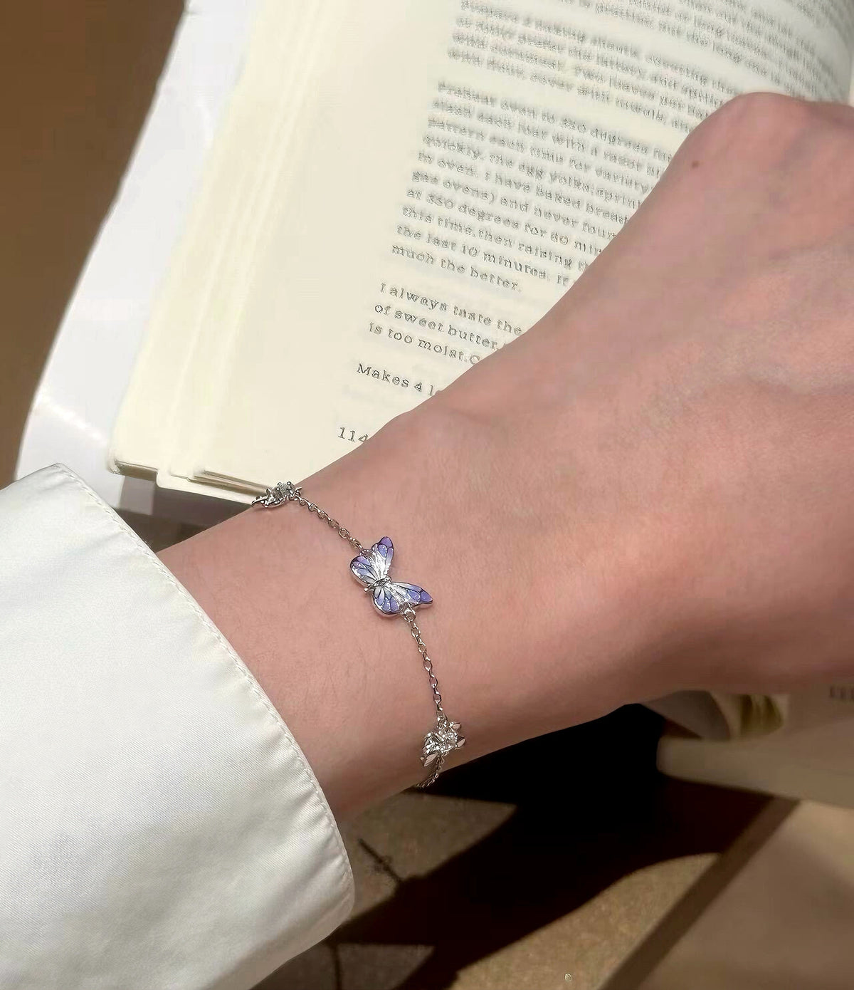 [Limited Edition] Luminous Dream Purple Butterfly Bracelet