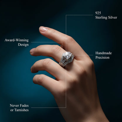 Avora - Odette S925 Sterling Silver Ring