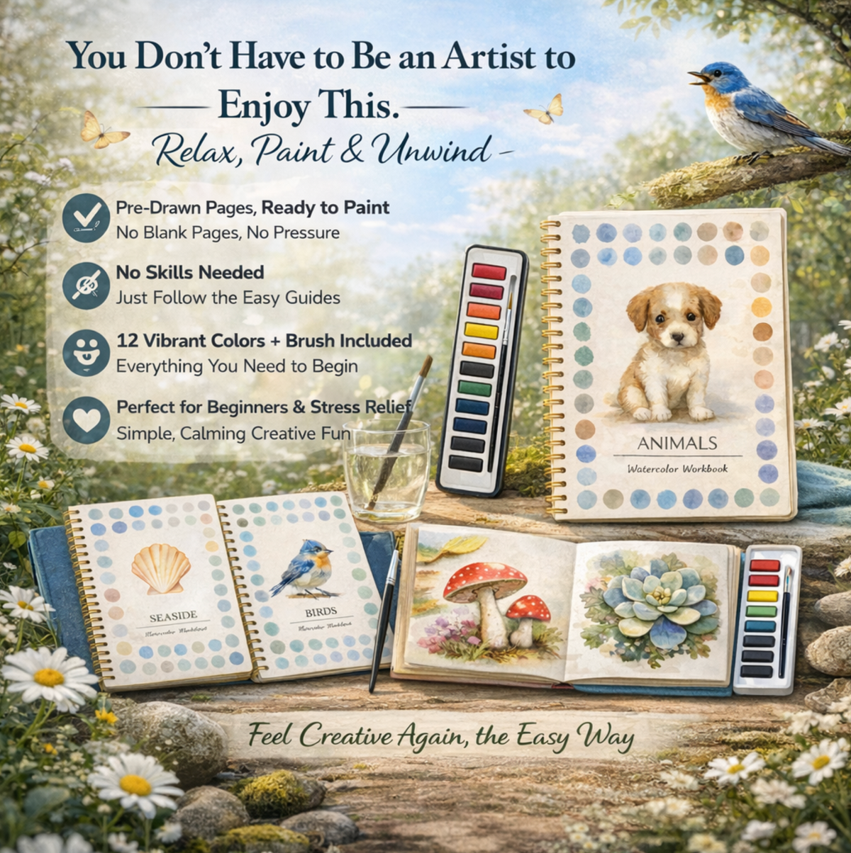 Complete Watercolor Book Set