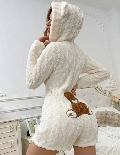 Avora | Teddy Bear Jumpsuit