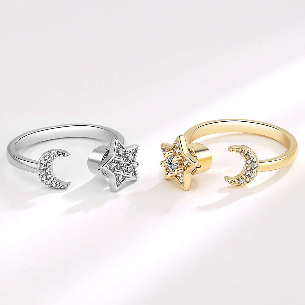 Midnight Sky Spinner Anxi Ring