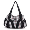 BLACK PLAID