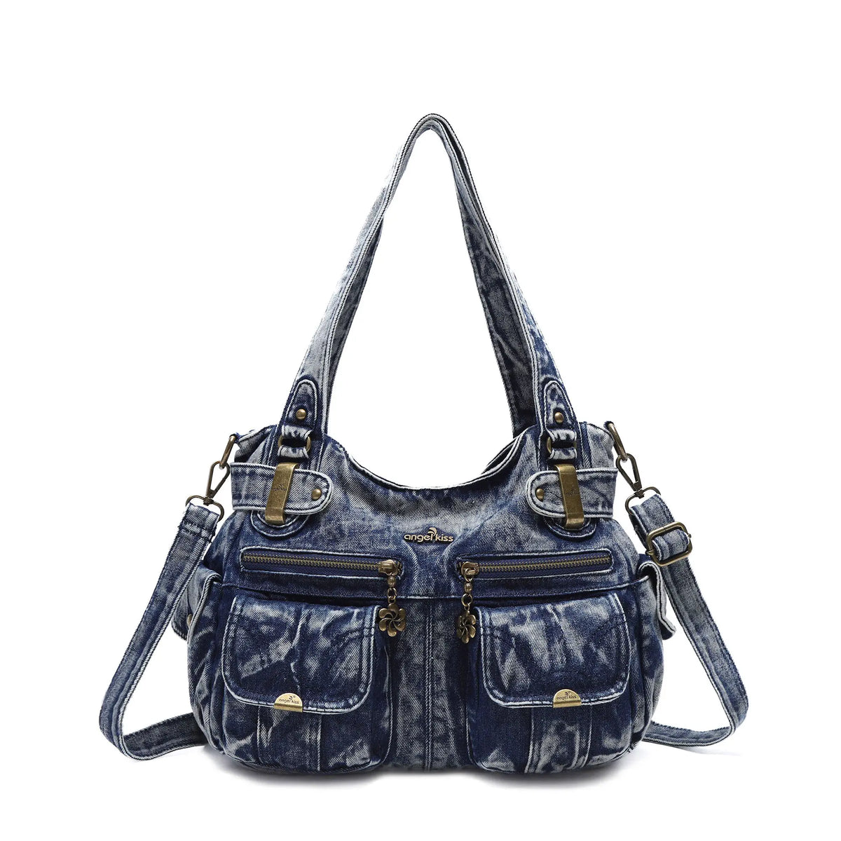 Versatile Women's Bag｜Soft Vegan Leather Multi-Pocket  Crossbody Shoulder