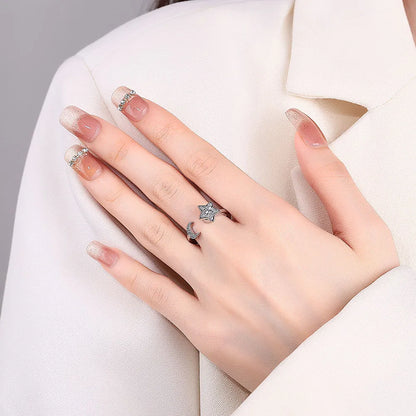 Midnight Sky Spinner Anxi Ring