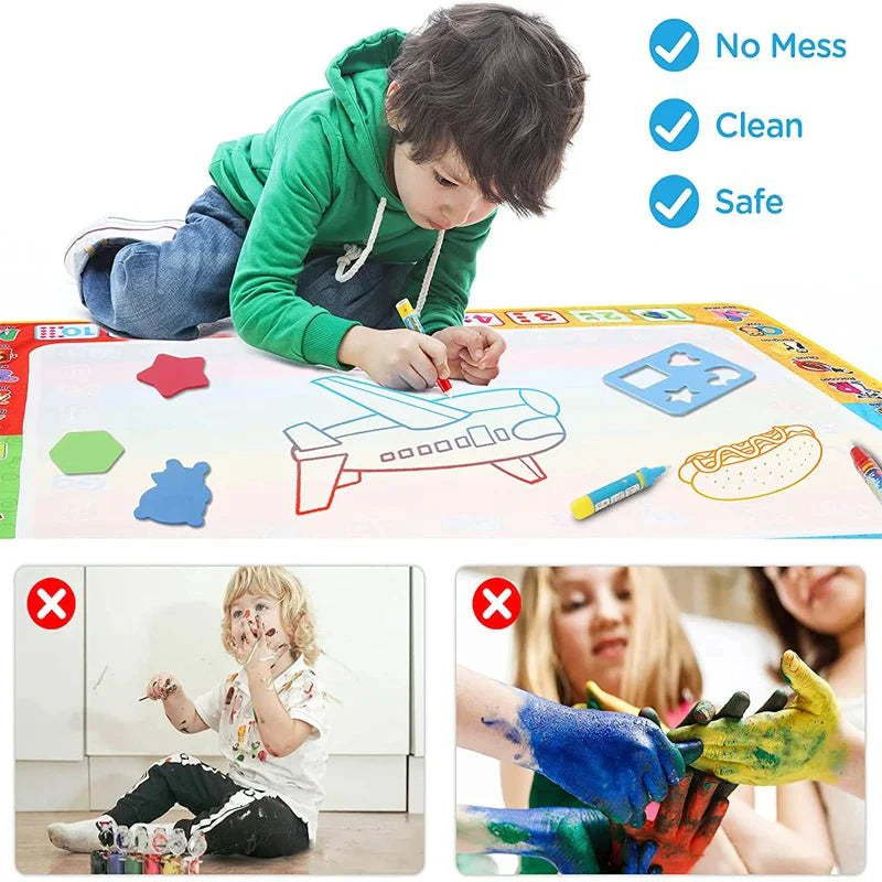 Magic Water Drawing And Coloring Mat