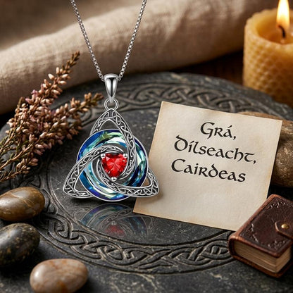 Avora | Witch Knot Birthstone Necklace