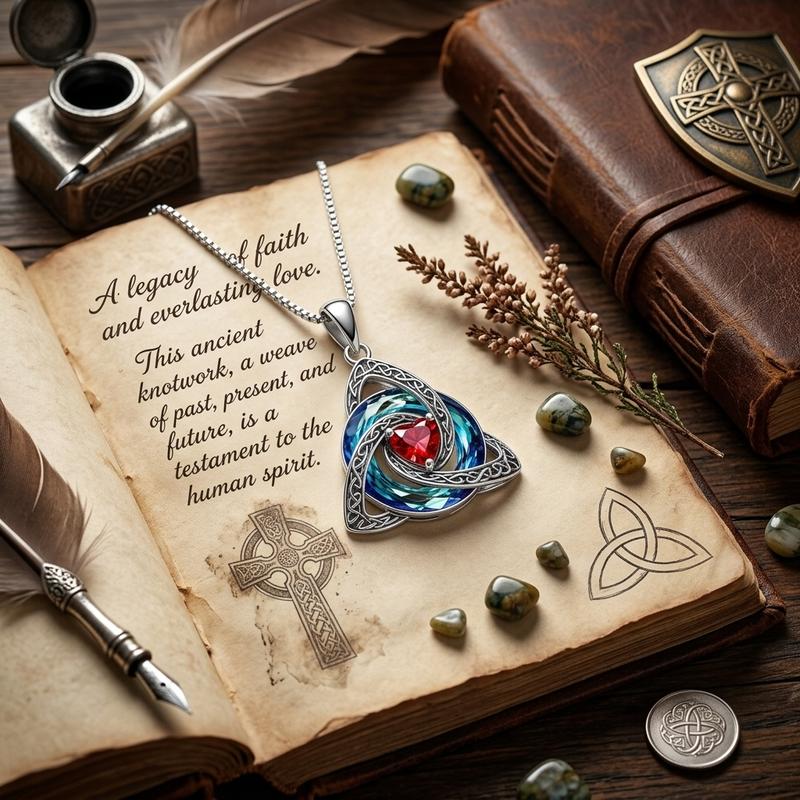 Avora | Witch Knot Birthstone Necklace
