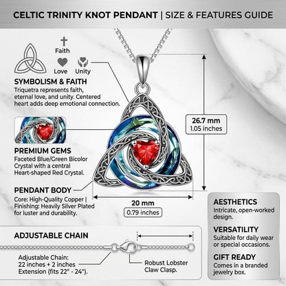 Avora | Witch Knot Birthstone Necklace