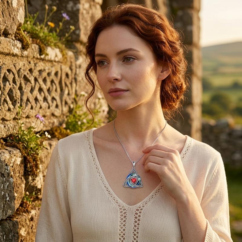 Avora | Witch Knot Birthstone Necklace
