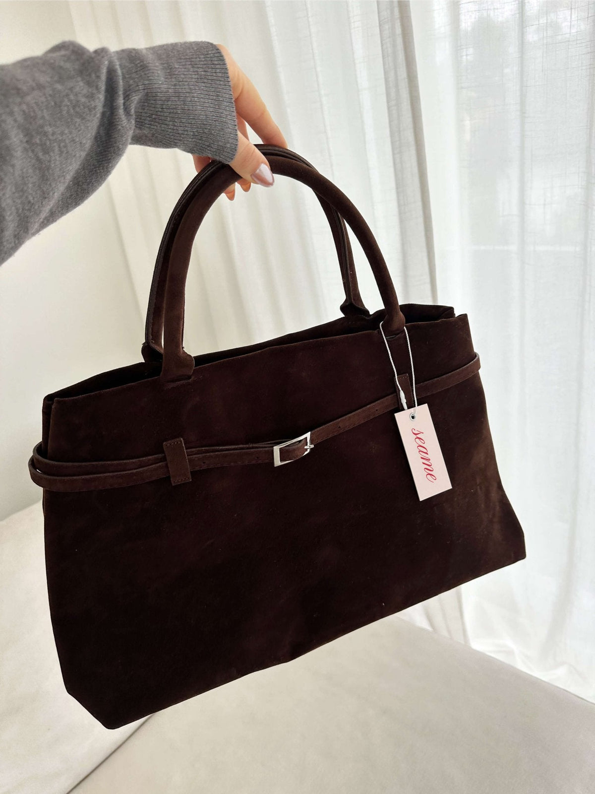 Dalila Suede Bag
