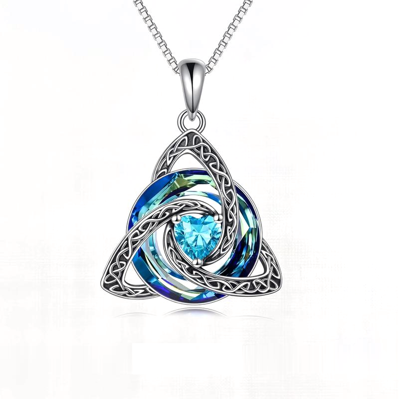 Avora | Witch Knot Birthstone Necklace