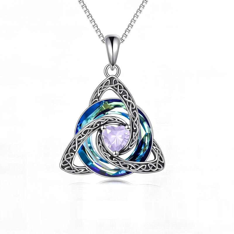 Avora | Witch Knot Birthstone Necklace