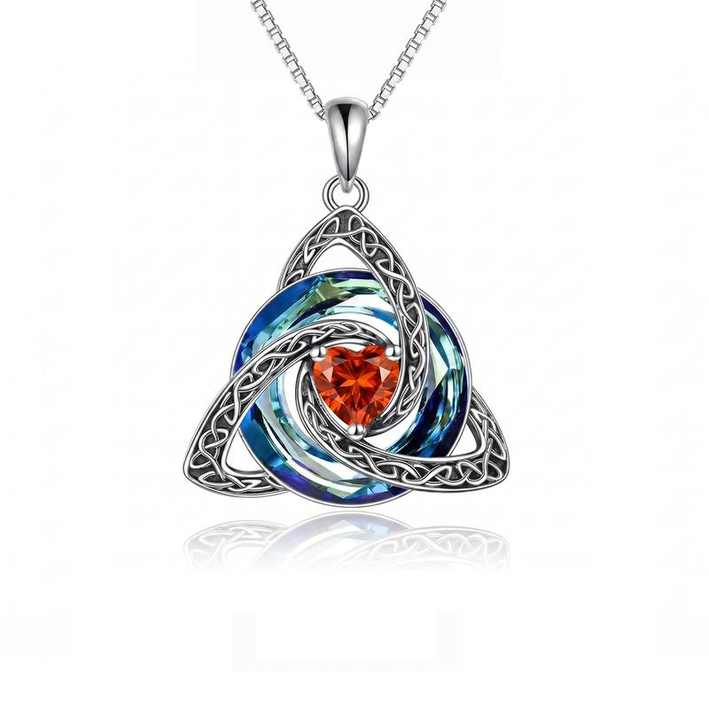 Avora | Witch Knot Birthstone Necklace