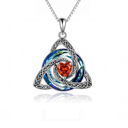 Avora | Witch Knot Birthstone Necklace